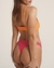 Bikini reversible naranja y rosa