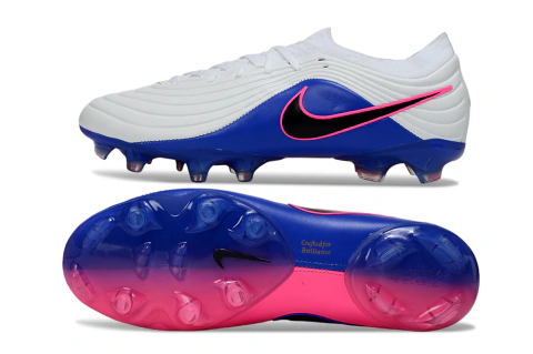 Chuteira Campo NIKE Tiempo Maestro Elite FG Attack Pack Branco - Azul
