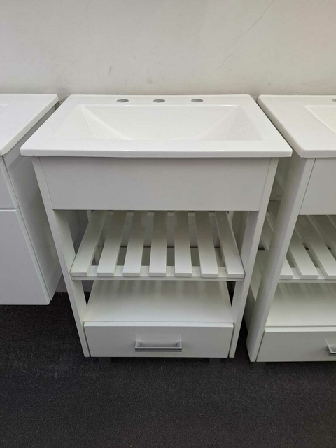 VANITORY ABIERTO RECTO 0,52 M. ANCHO