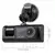 Night Vision Dash Cam com Gravação Loop, Gravador DVR, Gravador de Vídeo, Veículo DVR, 2 "Tela IPS, 1080P, 3 Câmera, IR na internet