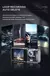 Night Vision Dash Cam com Gravação Loop, Gravador DVR, Gravador de Vídeo, Veículo DVR, 2 "Tela IPS, 1080P, 3 Câmera, IR - loja online