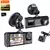 Night Vision Dash Cam com Gravação Loop, Gravador DVR, Gravador de Vídeo, Veículo DVR, 2 "Tela IPS, 1080P, 3 Câmera, IR - loja online