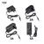 Ac 100v-240v para dc 12v transformador de iluminação 1a 2a 3a adaptador de fon