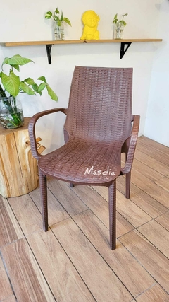 Sillón Melody Símil Ratán - comprar online
