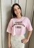 Cropped T-shirt Rosa