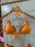 Biquíni Iara Laranja com Crochê - comprar online