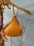 Biquíni Iara Laranja com Crochê na internet