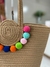 Bolsa de Palha com Pompons na internet
