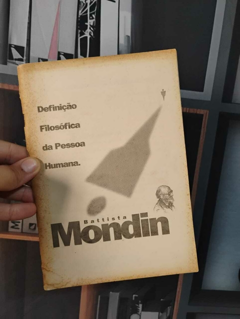 Livro Definição filosófica da Pessoa humana. - Usado