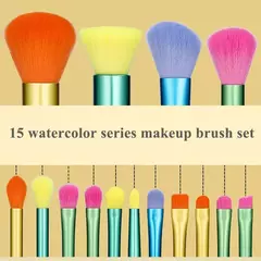 Kit de Pincéis de maquiagem coloridos, - Alfe Beauty - Maquiagem e Cosméticos 