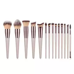 Kit de pincéis variados de maquiagem - Alfe Beauty - Maquiagem e Cosméticos 