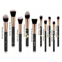 Kit de pinceis de maquiagem - Marble Makeup Brush na internet