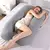 Pangdube travesseiro de gravidez 130*70cm travesseiro de cintura de dormir para - DOMU DECOR