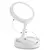 Imagem do DAFUSHOP Espelho de mesa Luz Led Maquiagem Portátil Pilha USB Aumento até 10X