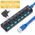 Hub USB 3.0 Hub USB 3 USB 2.0 Multi Splitter Adaptador de Energia, Expansor múl - DOMU DECOR