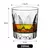 Copos de uísque da moda, uísque escocês, Bourbon, coquetéis, RUM, copos de u - DOMU DECOR