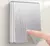 Evite interruptor de botão de parede com luz indicadora 2way prata escovado pai - loja online