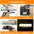 T-SUN 1pc luz de energia solar ip65 solar led luz ao ar livre decoração do jar - DOMU DECOR