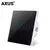 Axus ue interruptor de toque AC100-240V led backlight painel vidro cristal tempe