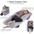 Pangdube travesseiro de gravidez 130*70cm travesseiro de cintura de dormir para