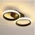 Luz de teto LED redonda e quadrada, iluminação moderna, iluminação para corr - comprar online