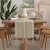 Corredor De Mesa De Linho De Algodão, Tassel Oco Tecido, Toalha De Mesa, Cobert - DOMU DECOR