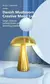 Retro cogumelo led candeeiro de mesa sensor toque lâmpada iluminada luzes leitu na internet