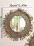 Boho espelhos decorativos macrame espelho redondo estético decoração do quart