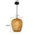 Mão de malha estilo chinês tecelagem lâmpadas iluminadas 18/19/30cm bambu ilu - comprar online