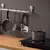 Afiador de facas de cozinha com 4 segmentos, multifuncional, portátil, base atu - DOMU DECOR