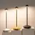 Candeeiro de mesa recarregável criativo jantar toque led hotel bar café pina p
