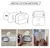 Sensor de movimento luz interior led night light vara na nightlight luzes a pilh - loja online