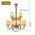 Luxo clássico led lustre luz sala de jantar quarto pendurado luz decoração ca - DOMU DECOR