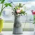 Vaso de flor de metal estilo vintage, Acabamento galvanizado Rústico Jarro de f - DOMU DECOR