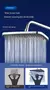Conjunto de chuveiro pressurizado para banheiro, painel grande, spray superior g na internet