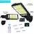 Poderoso LED Solar Outdoor Lâmpada De Parede, Lâmpada De Pátio, Indução Do - comprar online