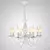 Estilo Europeu Ferro LED Lustres para Sala de Estar, Lustre Moderno, Lustre Ilum - DOMU DECOR