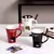 Caneca de fondue, copo de derretimento de chocolate com garfo e colher, aquecedo na internet