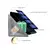 Luzes de passo solares ao ar livre branco quente rgb triângulo ip67 à prova di na internet