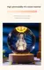 Luz noturna única bola de cristal 3D de Jesus com base de LED de madeira, bola - loja online