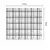1 peça 137x90cm preto e branco peva impermeável toalha de mesa xadrez padrão