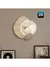 Relógio de parede silencioso simples e moderno, design de fase da lua – movim - DOMU DECOR