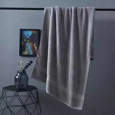 Toalha de banho grande de algodão altamente absorvente e de secagem rápida - T