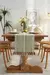 Imagem do Corredor De Mesa De Linho De Algodão, Tassel Oco Tecido, Toalha De Mesa, Cobert