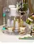 Novo luxo penteadeira cosméticos rotativo prateleira de armazenamento caixa ban - comprar online