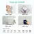 1/10 peças decorativo 3d cascata e vara painel de parede 3d telha adesivo auto- na internet