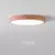 Luz de teto LED ultra fina com controle remoto, lâmpada de madeira, luminária, - comprar online
