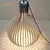 Holanda designer estilo country foscarini gaiola de madeira lustres máximos luz na internet