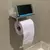 Suporte de papel higiênico para acessórios de banheiro suporte de papel higiê - DOMU DECOR