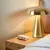 Retro cogumelo led candeeiro de mesa sensor toque lâmpada iluminada luzes leitu - comprar online